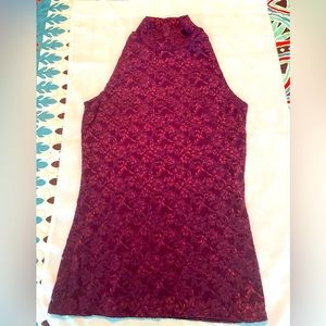 Deep purple Vintage Victoria’s Secret  XS Top